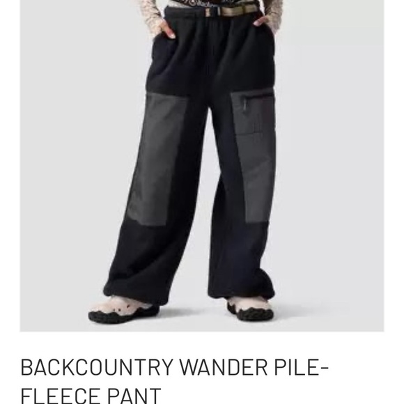 Backcountry Pants - Backcountry Wander Pile Fleece Pants